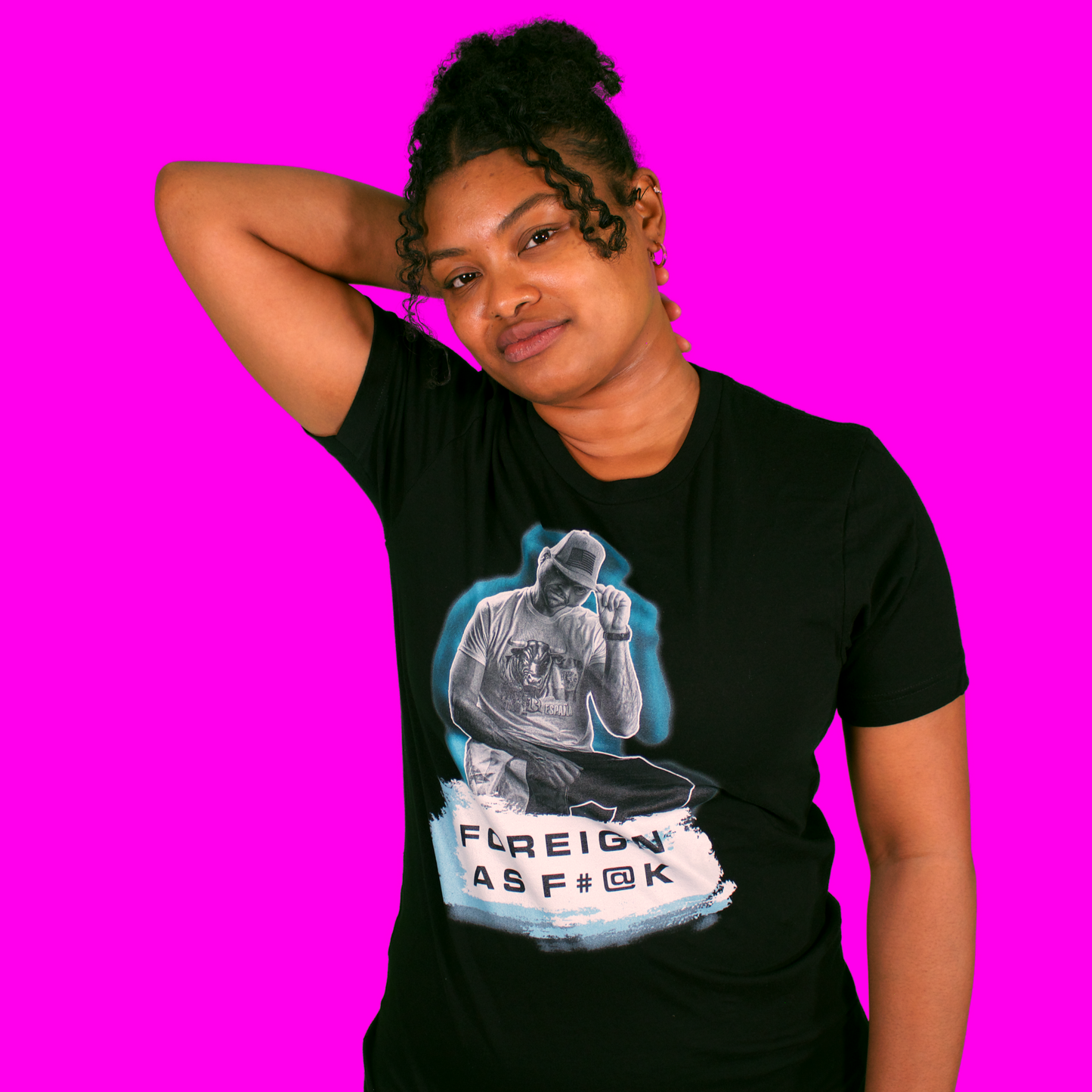 Blue 4.N.A.F T-Shirt (Designed by Michael Vollner | MIKAL)