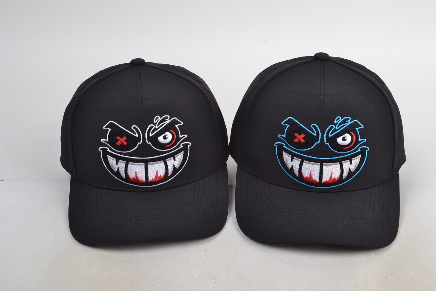 Crazy Face Hat - Blue