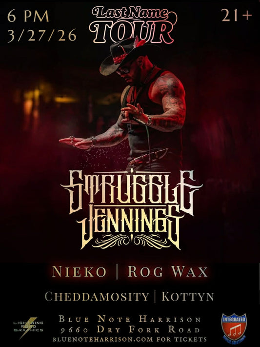 Tickets for Struggle Jennings, Nieko, and more