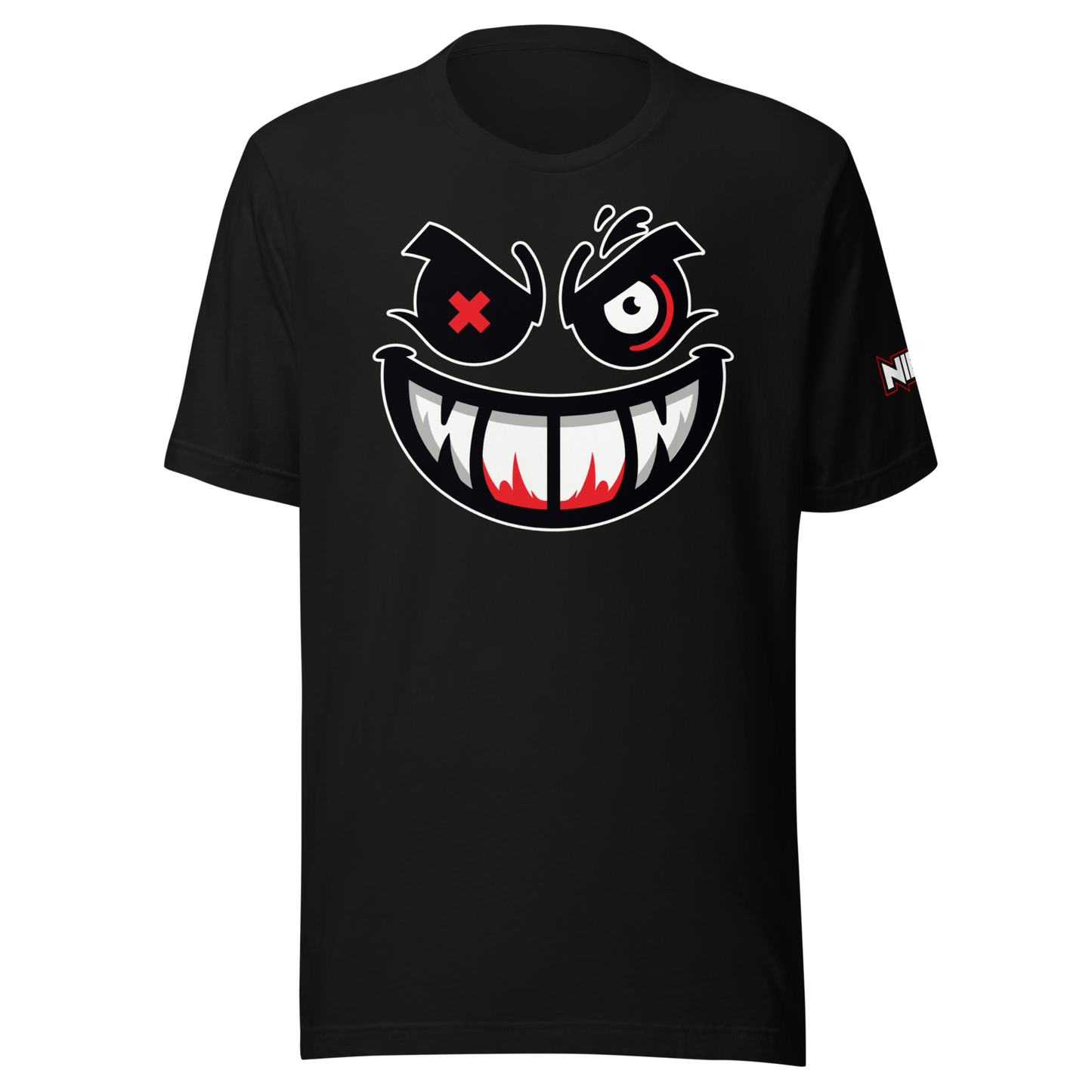Red/White Crazy Face T-Shirt