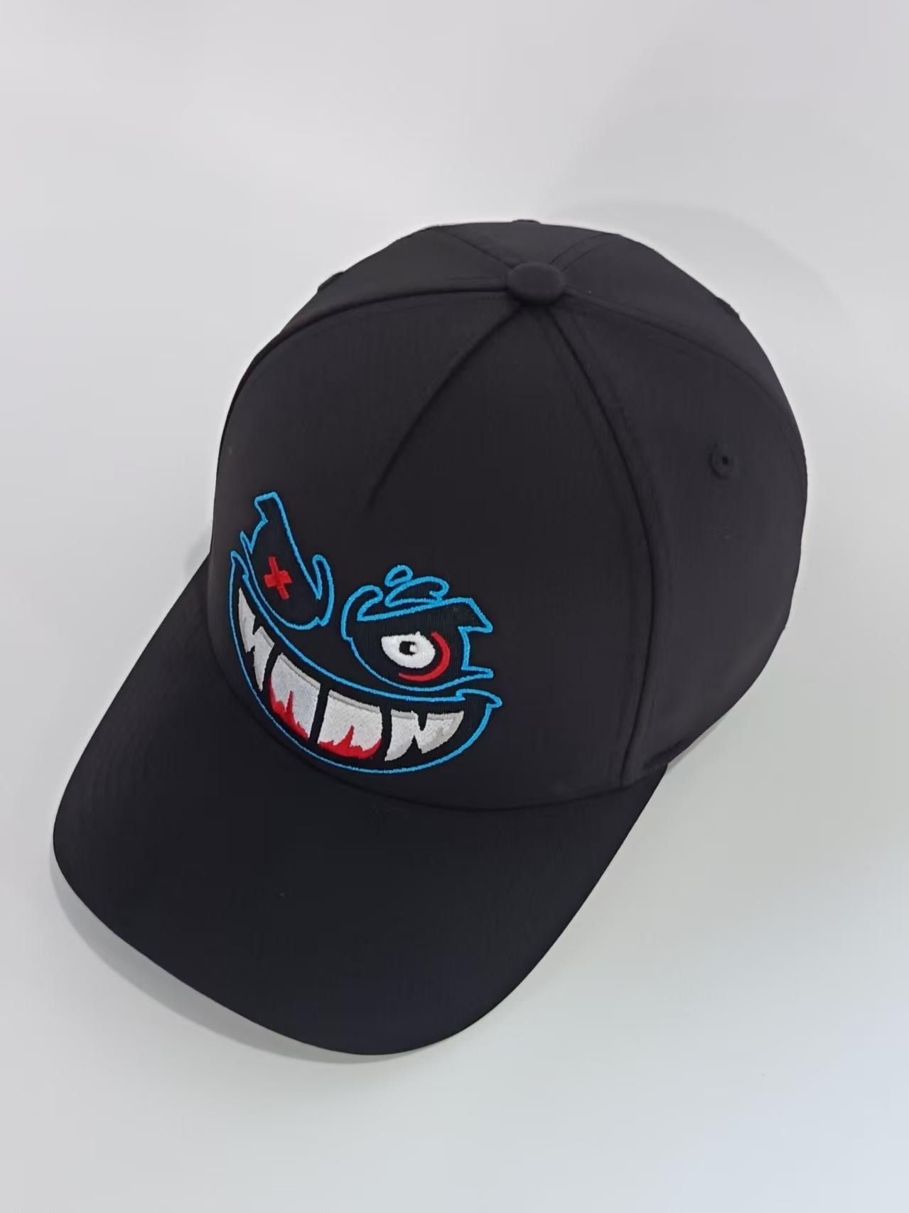 Crazy Face Hat - Blue